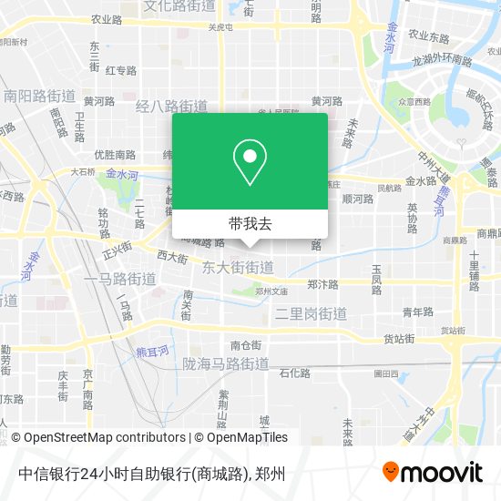 中信银行24小时自助银行(商城路)地图