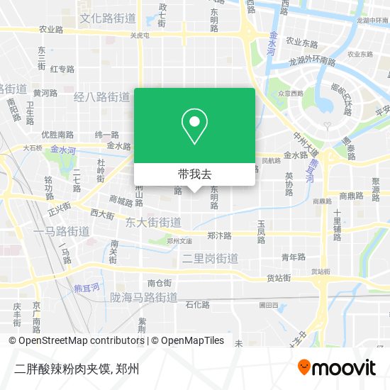 二胖酸辣粉肉夹馍地图