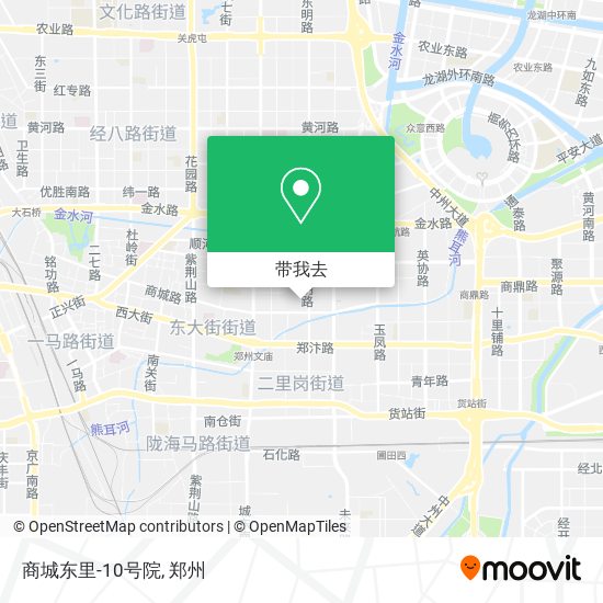 商城东里-10号院地图
