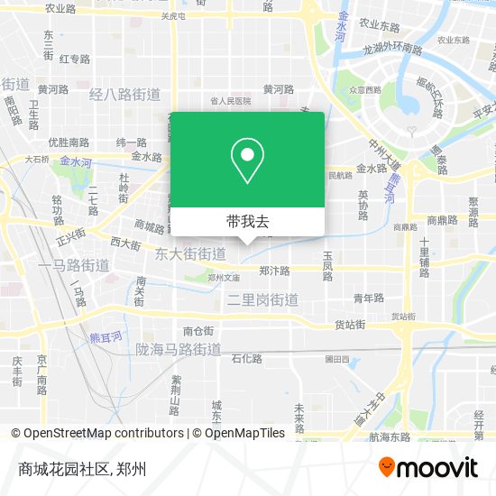 商城花园社区地图