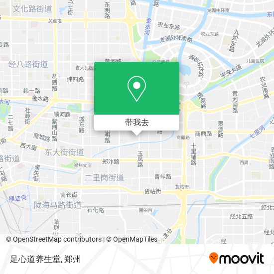 足心道养生堂地图
