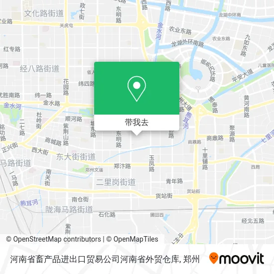 河南省畜产品进出口贸易公司河南省外贸仓库地图