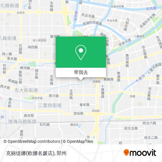 克丽缇娜(欧娜名媛店)地图