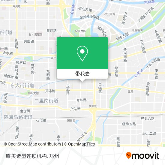 唯美造型连锁机构地图