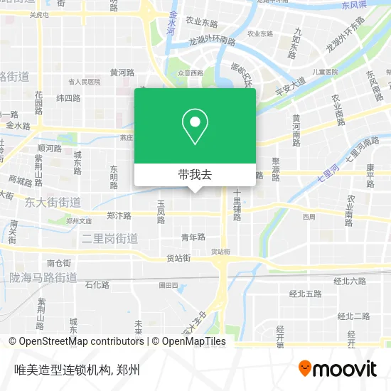 唯美造型连锁机构地图