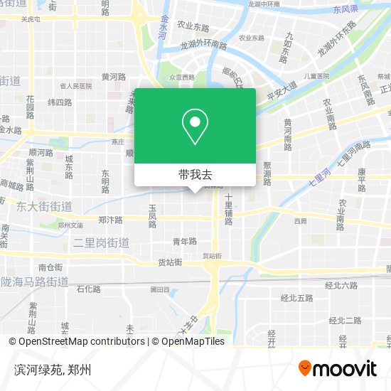 滨河绿苑地图