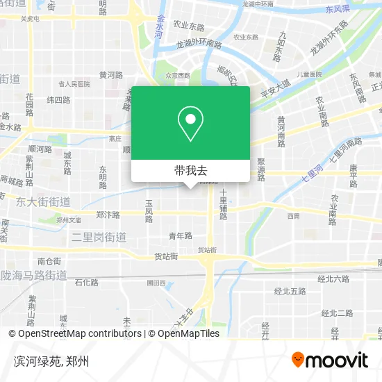 滨河绿苑地图