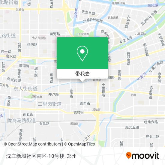 沈庄新城社区南区-10号楼地图