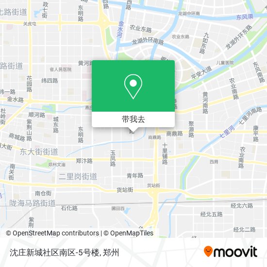 沈庄新城社区南区-5号楼地图