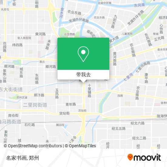 名家书画地图