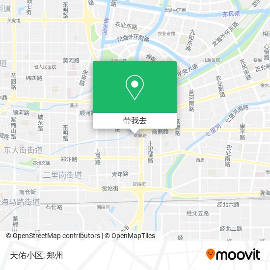 天佑小区地图