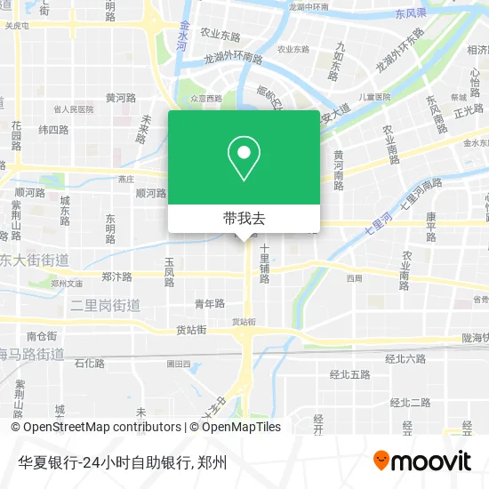 华夏银行-24小时自助银行地图