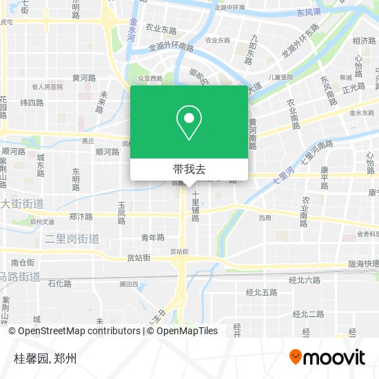 桂馨园地图