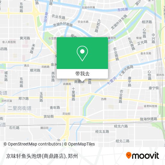 京味轩鱼头泡饼(商鼎路店)地图