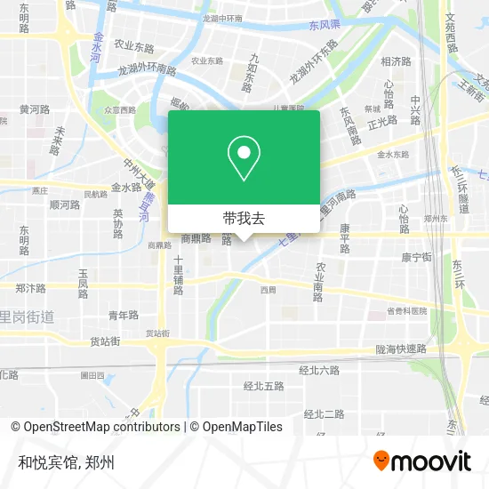 和悦宾馆地图