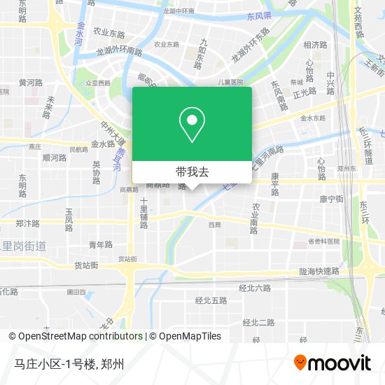 马庄小区-1号楼地图