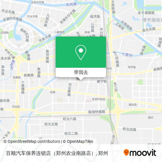 百顺汽车保养连锁店（郑州农业南路店）地图