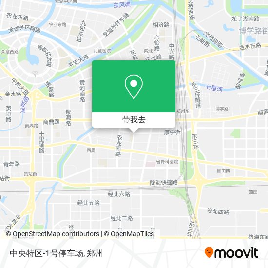 中央特区-1号停车场地图