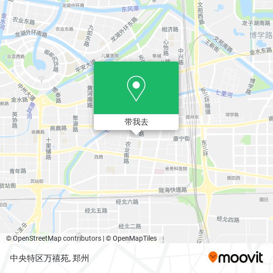 中央特区万禧苑地图