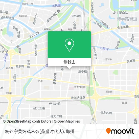 杨铭宇黄焖鸡米饭(鼎盛时代店)地图