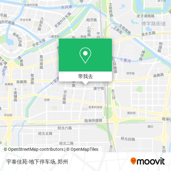 宇泰佳苑-地下停车场地图