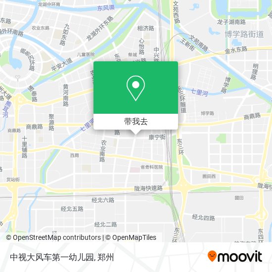 中视大风车第一幼儿园地图