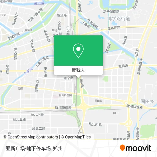 亚新广场-地下停车场地图