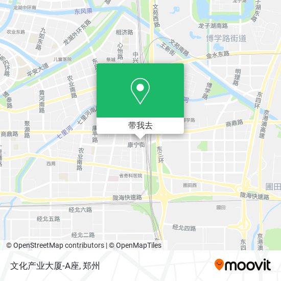 文化产业大厦-A座地图