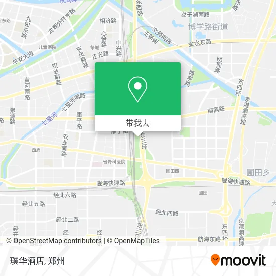 璞华酒店地图