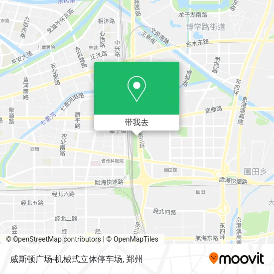 威斯顿广场-机械式立体停车场地图