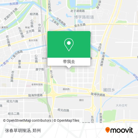 张春草胡辣汤地图