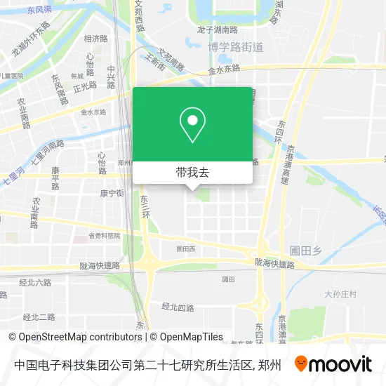 中国电子科技集团公司第二十七研究所生活区地图