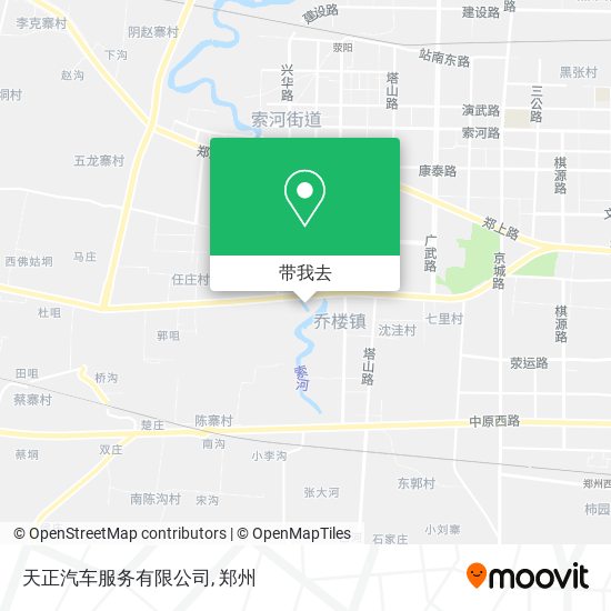 天正汽车服务有限公司地图