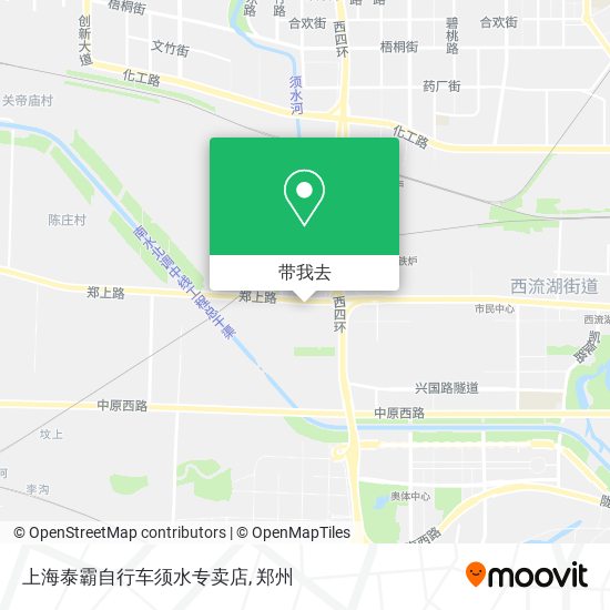 上海泰霸自行车须水专卖店地图