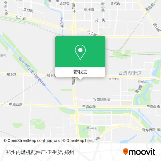 郑州内燃机配件厂-卫生所地图
