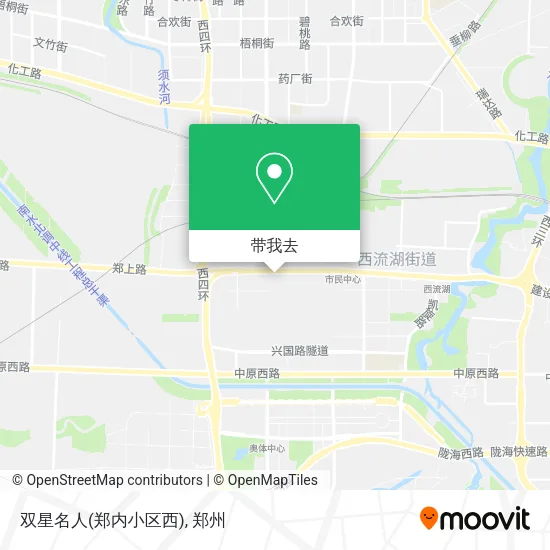 双星名人(郑内小区西)地图