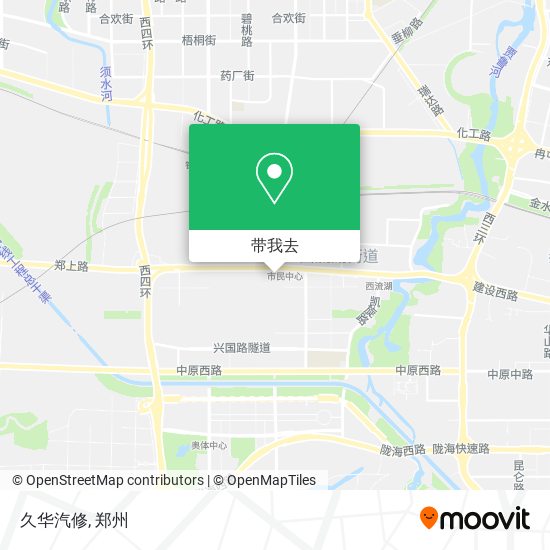 久华汽修地图