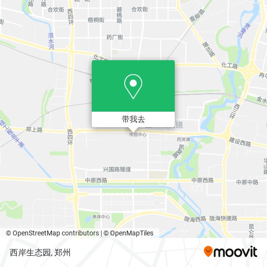 西岸生态园地图