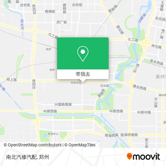 南北汽修汽配地图