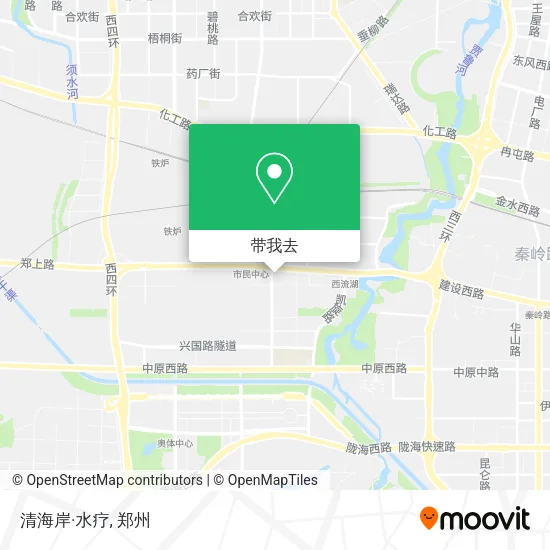 清海岸·水疗地图