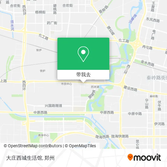 大庄西城生活馆地图