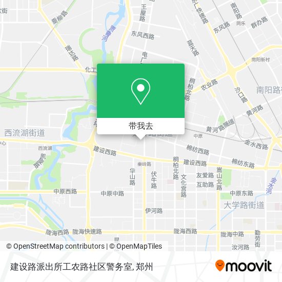 建设路派出所工农路社区警务室地图