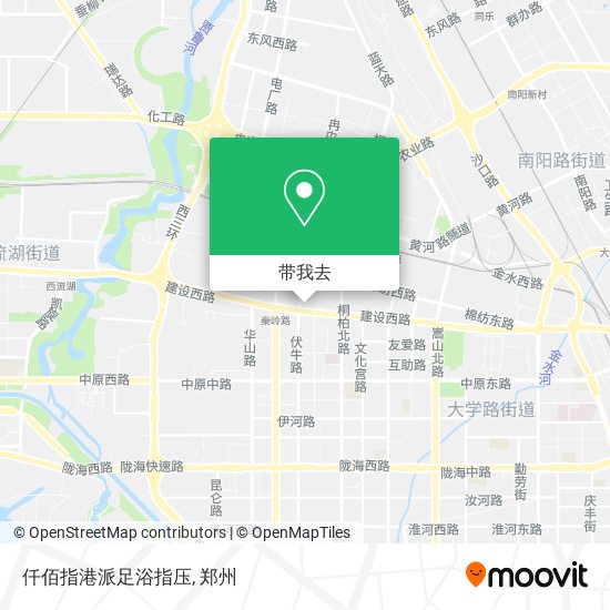 仟佰指港派足浴指压地图