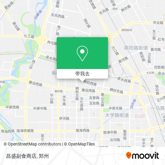 昌盛副食商店地图