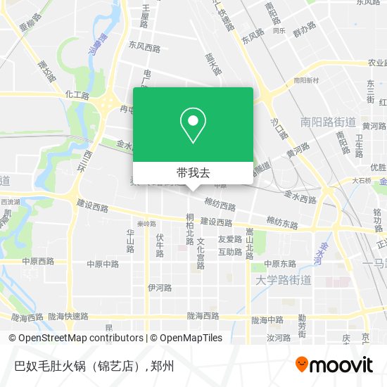 巴奴毛肚火锅（锦艺店）地图