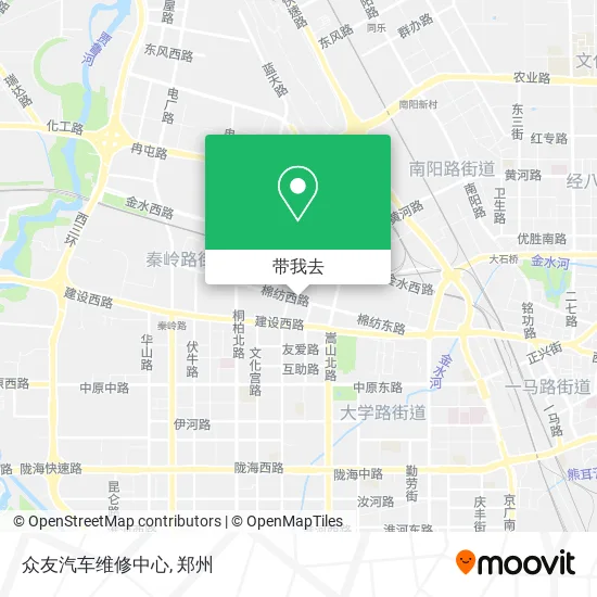 众友汽车维修中心地图