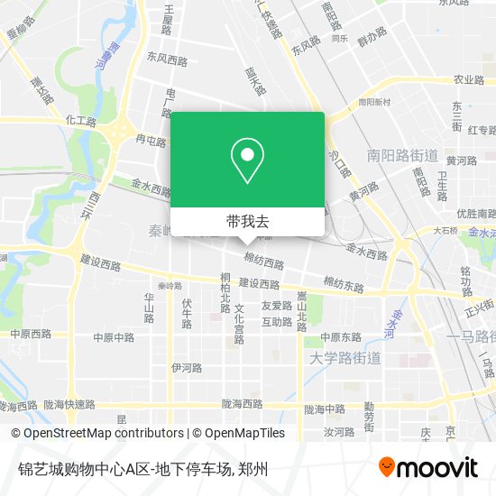 锦艺城购物中心A区-地下停车场地图
