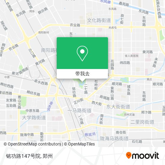 铭功路147号院地图