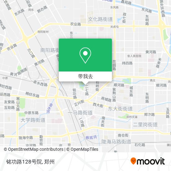铭功路128号院地图