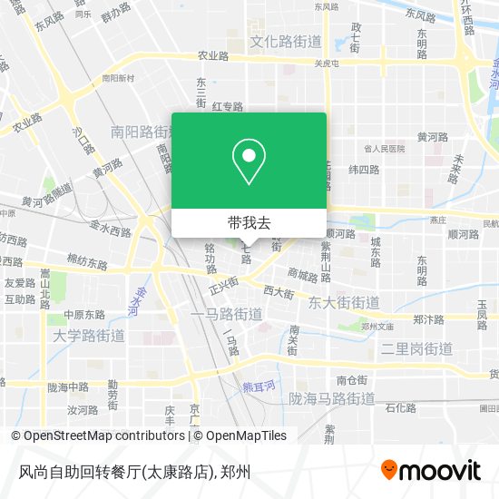 风尚自助回转餐厅(太康路店)地图